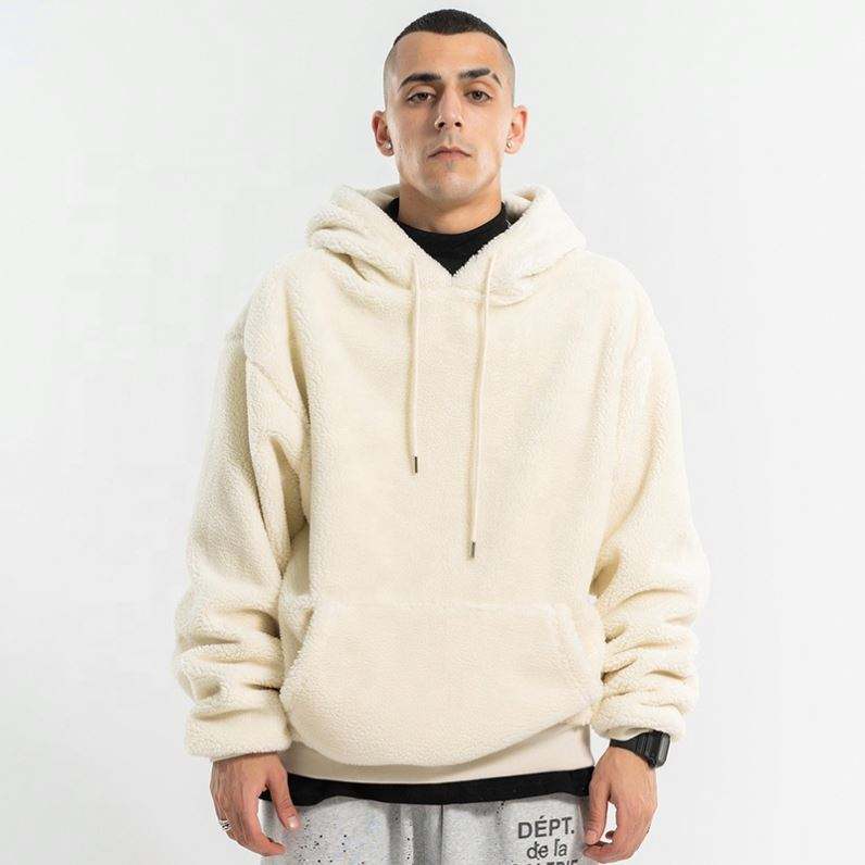 Fabricant OEM de haute qualit&eacute; personnalis&eacute; mode polaire Polyester Street Style surdimensionn&eacute; &agrave; manches longues &agrave; capuche pour hommes et femmes