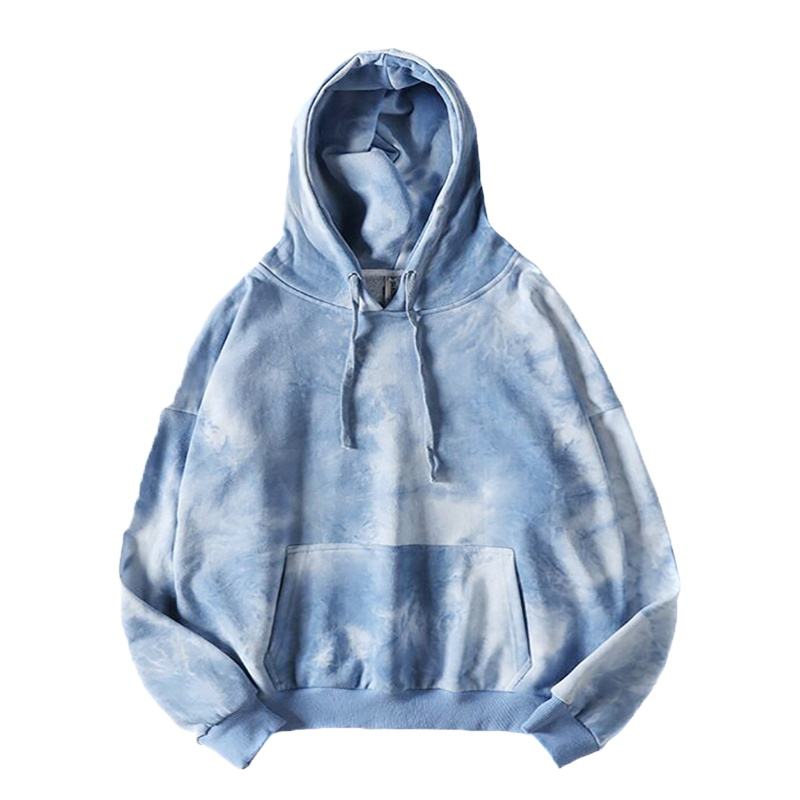 Roupas personalizadas Venda quente 100% algod&atilde;o com capuz tie-dye unissex