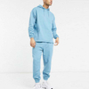 Oem aangepaste elastische manchetten oversized taps toelopende joggingbroek voor heren