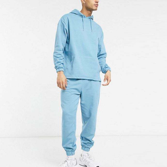 Oem aangepaste elastische manchetten oversized taps toelopende joggingbroek voor heren