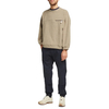 Custom Design Heren Pullover Crewneck Sherpa Fleece Effen Sweatshirts
