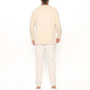 ສິນຄ້າຄຸນນະພາບສູງ Pants Solid Color Elastic Drawstring Waist Men Jogger Sweatpants