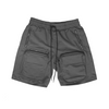 Shorts de rua masculinos personalizados ver&atilde;o casual masculino com z&iacute;per bolso m&uacute;ltiplo 100% algod&atilde;o cal&ccedil;as curtas cargo para homens