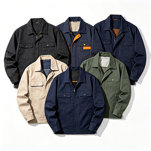 แจ็คเก็ตเครื่องแบบ Workwear แบบกำหนดเอง