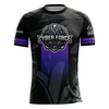 Camisa uniforme personalizada de servi&ccedil;o OEM logotipo da equipe de marca personalizada com impress&atilde;o sublimada camisetas esportivas