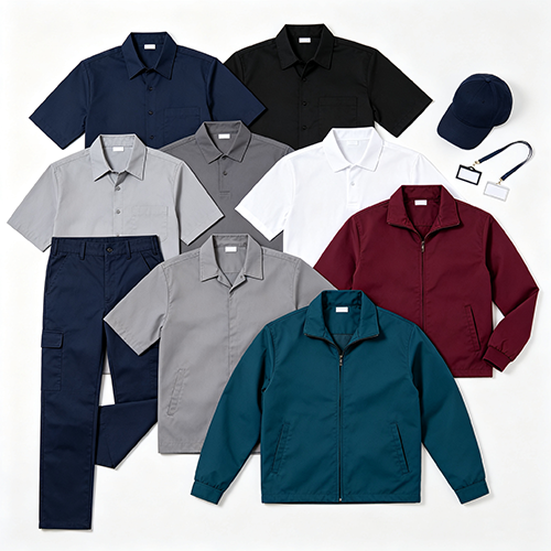 Abbigliamento da lavoro ricamato personalizzato personalizzato