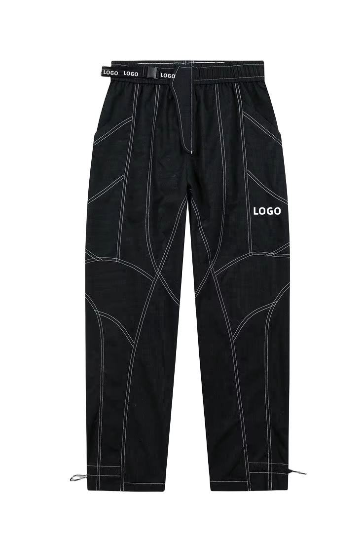 Neform&aacute;ln&iacute; streetwear tkan&eacute; užitkov&eacute; kalhoty odv&aacute;děj&iacute;c&iacute; pot