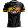 Camisa uniforme personalizada de servi&ccedil;o OEM logotipo da equipe de marca personalizada com impress&atilde;o sublimada camisetas esportivas
