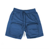 Shorts de rua masculinos personalizados ver&atilde;o casual masculino com z&iacute;per bolso m&uacute;ltiplo 100% algod&atilde;o cal&ccedil;as curtas cargo para homens