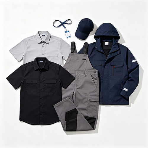 Abbigliamento da lavoro ricamato personalizzato personalizzato