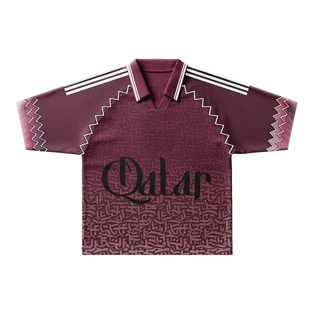 Benutzerdefinierte Streetwear-Retro-Fu&szlig;ball-T-Shirts im Farbblock-Paspeldesign. &Uuml;bergro&szlig;e Camisas De Futbol-Fu&szlig;ball-Shirts mit individuellem Logo
