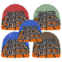 OEM Custom Unisex Leisex Zimn&iacute; 100% bavlna Cel&eacute; tělo Jacquard Tkan&eacute; pleten&eacute; grafick&eacute; čepice Beanie