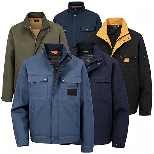 แจ็คเก็ตเครื่องแบบ Workwear แบบกำหนดเอง