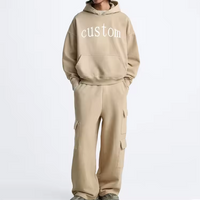 Hoodie pesado desproporcionado de Terry franc&ecirc;s do logotipo feito sob encomenda da camisola do pul&ocirc;ver do algod&atilde;o do Hoodie 100% do Hoodie 400gsm