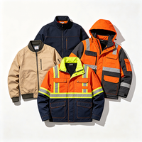 Vestes d'uniforme de v&ecirc;tements de travail personnalis&eacute;es