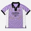 Kl&aelig;r produsent tilpasset sublimering trykt fotballdrakter Merkebokstaver 3D broderi Polo krage Fotball T-skjorter Engros