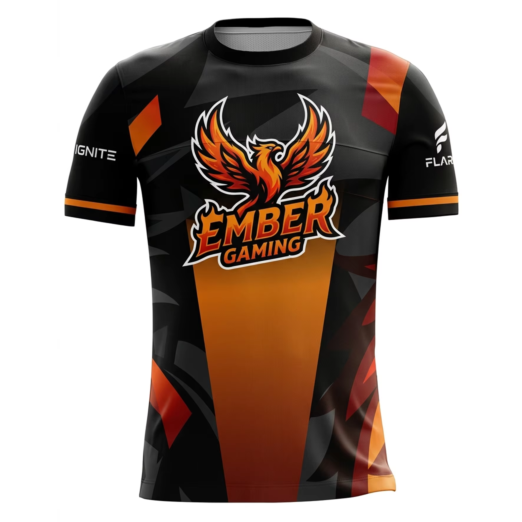 Camisa uniforme personalizada de servi&ccedil;o OEM logotipo da equipe de marca personalizada com impress&atilde;o sublimada camisetas esportivas