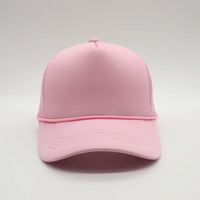 Brugerdefineret blank polyester &aring;ndbar, personaliserbar sublimeringsh&aelig;tter Pusttryk Broderi Skum Mesh Trucker Hat